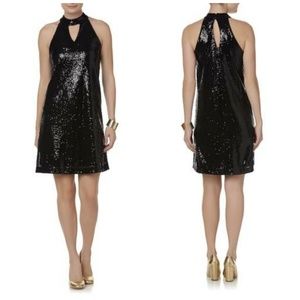 SD Collection Black Sequin Dress (worn once)